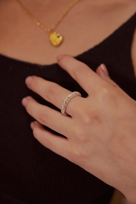 bague argent diada