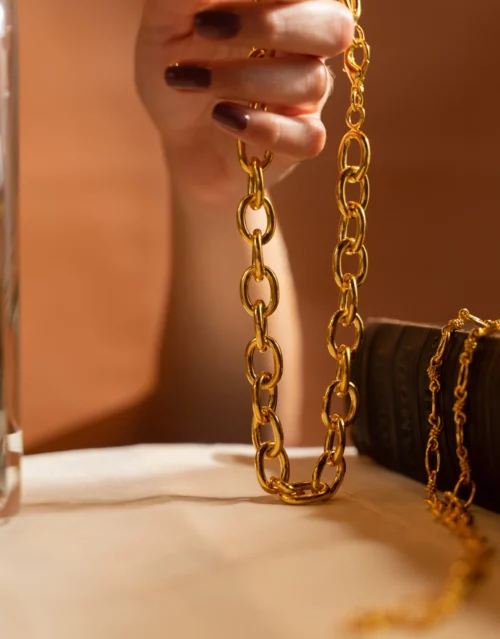 Collier margareth-collier plaqué or, mode colombienne boutique diada