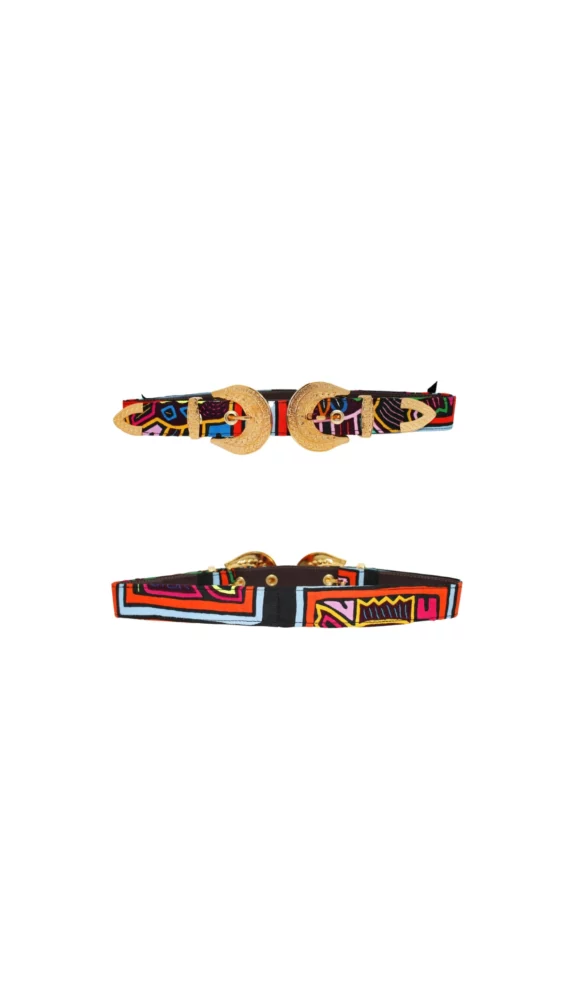 ceinture moderne et fashion-mode colombienne DIADA-ceinture multicolor