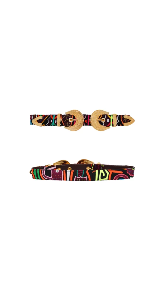 ceinture moderne et fashion-mode colombienne DIADA-ceinture multicolor