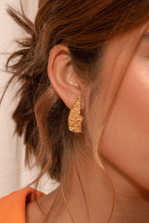 Boucle d'oreille moonrock Areats