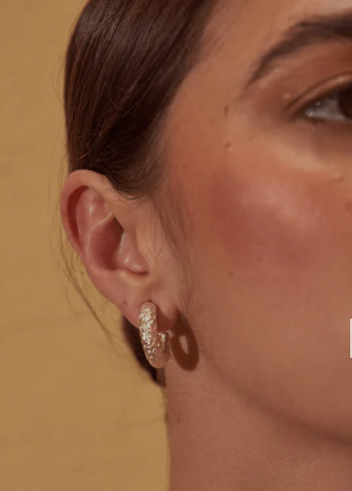 boucle d'oreille ronde-mode colombienne-matériaux argent